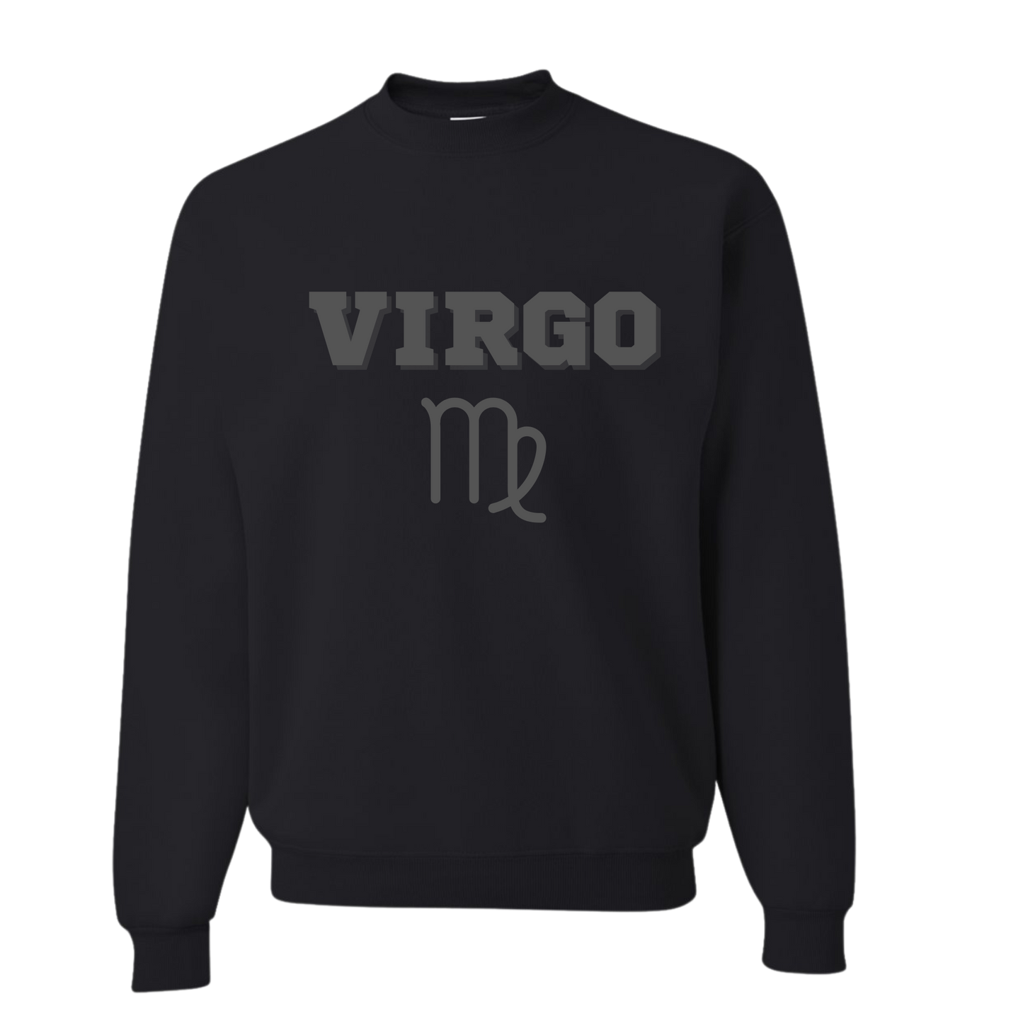 ZODIAC BLACK ON BLACK PUFF