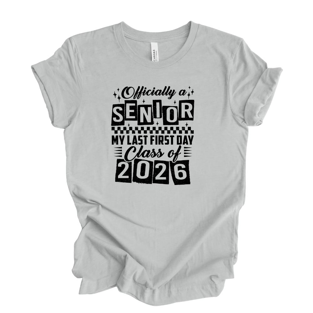 Officially a Senior