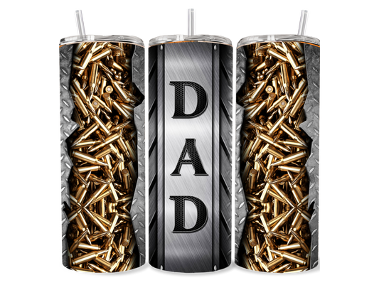 Dad Bullet 20 oz Tumbler