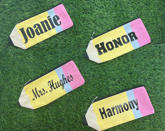 Personalized Pencil Pouch